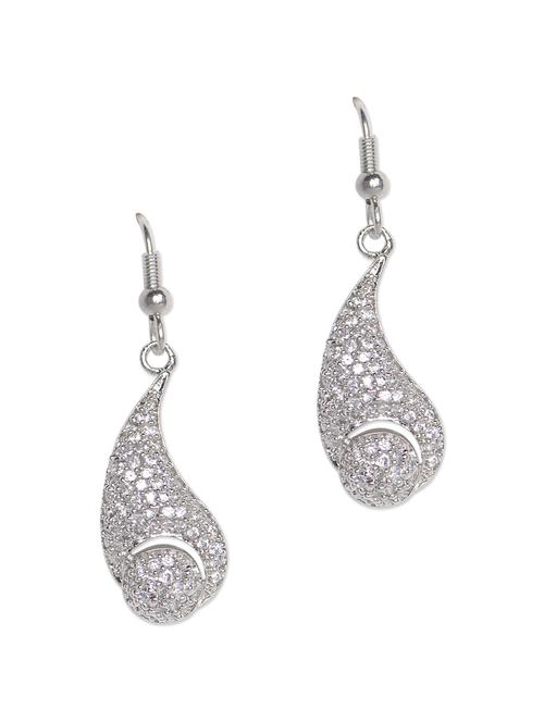 sparkling crystal earrings - 69798 - Very Small Image - 1