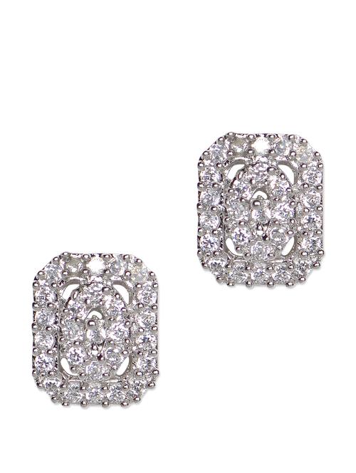 crystal encrusted earrings - 69801 - Very Small Image - 1