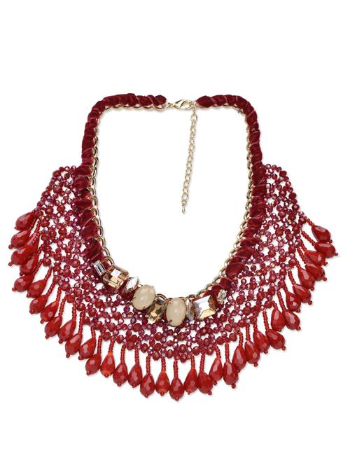 rockstar red necklace - 71700 - Very Small Image - 1