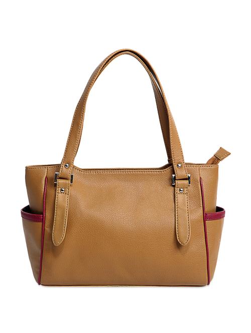 sophisticated beige handbag - 72682 - Very Small Image - 1