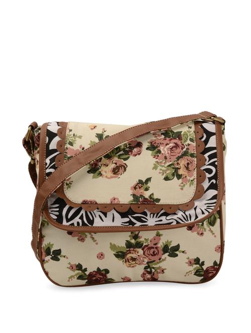 floral printed cross body bag - 83573 - Very Small Image - 1