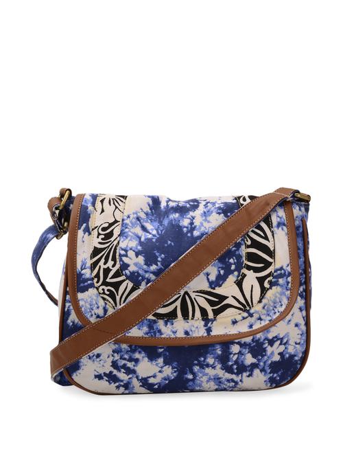 blue and white cross body bag - 83577 - Very Small Image - 1