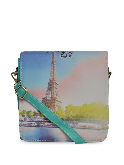 paris landscape printed bag - 848109 - Very Small Image - 1
