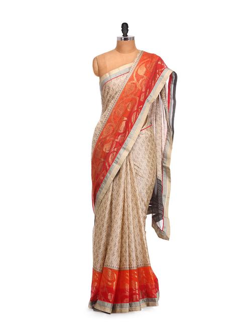 traditional ethinc saree - 84889 - Very Small Image - 1