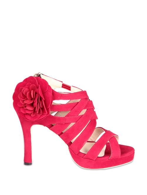 sexy high-heeled red peep toes - 848943 - Very Small Image - 1