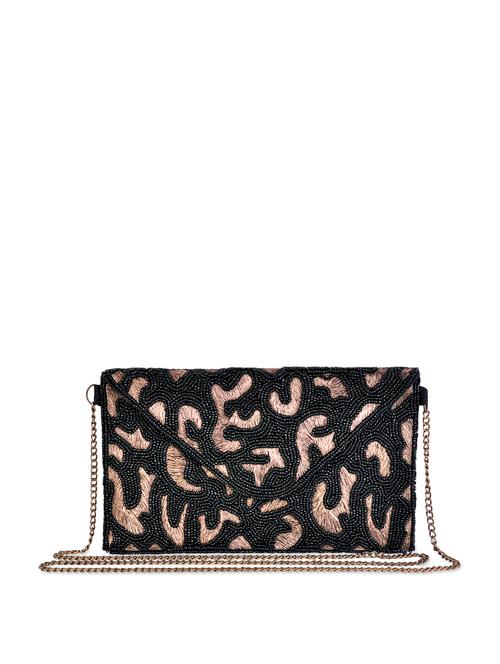 black and gold envelope clutch - 850608 - Very Small Image - 1