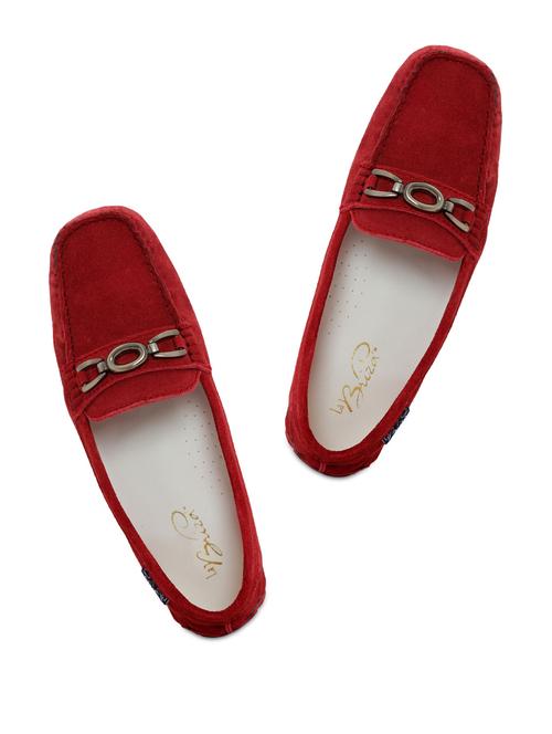 Red Leather Loafers - 850875 - Very Small Image - 1