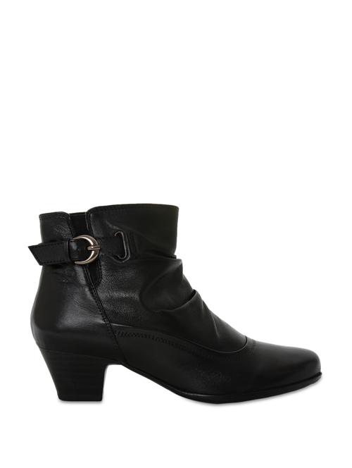 black leatherette boots - 850905 - Very Small Image - 1