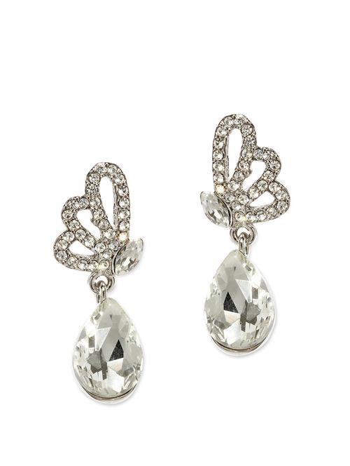 silver plated drop earrings - 853887 - Very Small Image - 1