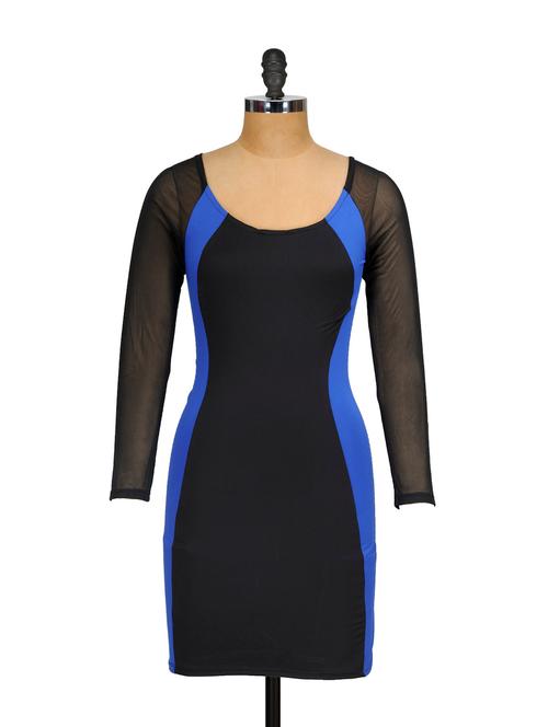 dual toned sheath dress - 854731 - Very Small Image - 1