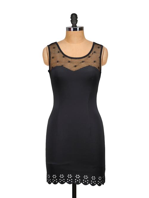 sweetheart bodycon dress black - 854734 - Very Small Image - 1