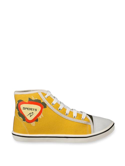 Trendy Yellow Boots - 856235 - Very Small Image - 1