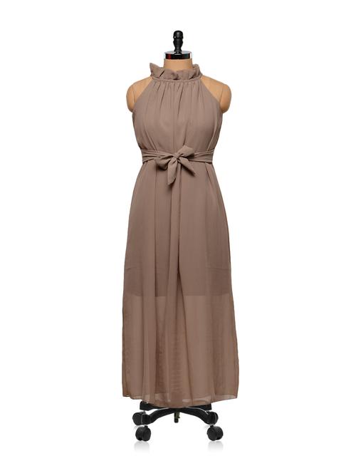 brown maxi dress - 85662 - Very Small Image - 1