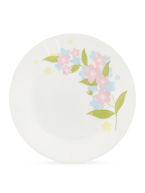 white color vitrelle glass small plate set - 857093 - Very Small Image - 1