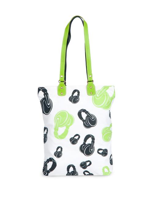 trendy ear phones print shopping bag - 860862 - Very Small Image - 1