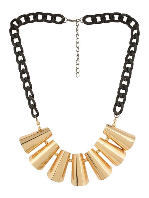 golden punk charm necklace - 861276 - Very Small Image - 1