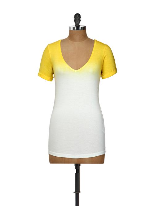 yellow and white ombre top - 861961 - Very Small Image - 1