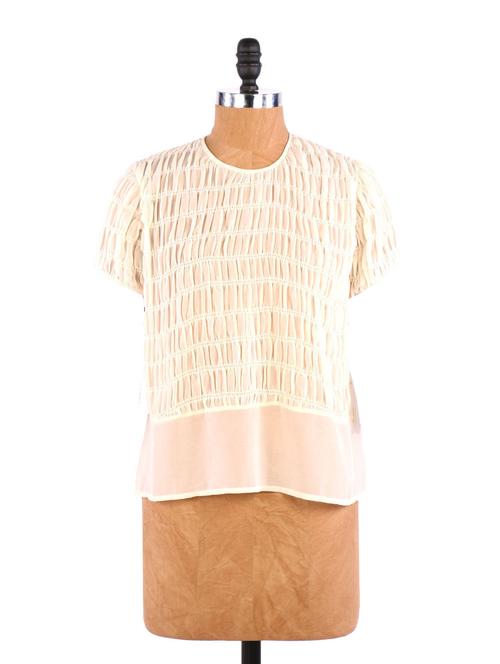 light yellow top with buttoned down back - 863347 - Very Small Image - 1