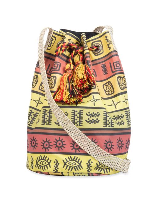 multi-coloured aztec print cross body bag - 863516 - Very Small Image - 1