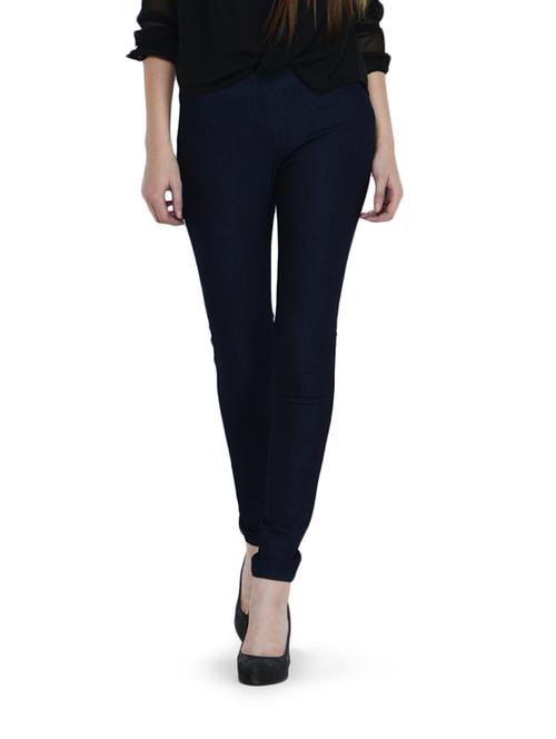 blue denim lycra pants - 864100 - Very Small Image - 1