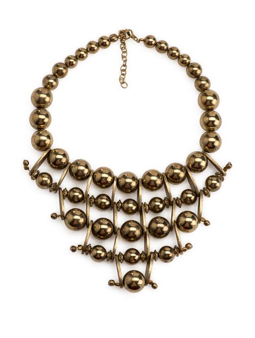 golden neckpiece - 8785 - Very Small Image - 1