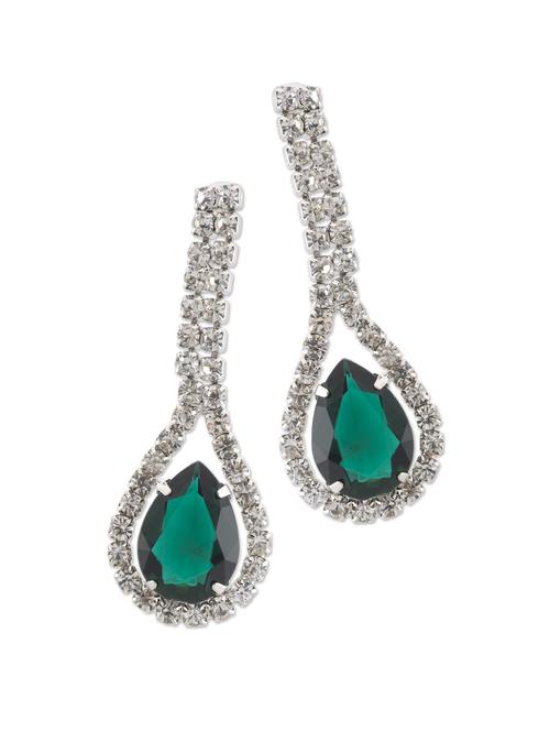Crystal Earrings - 884 - Very Small Image - 1