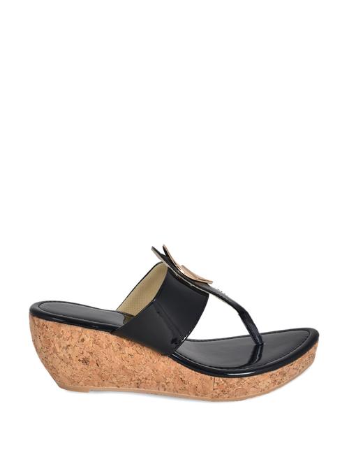 black and gold wedge heels - 888273 - Very Small Image - 1