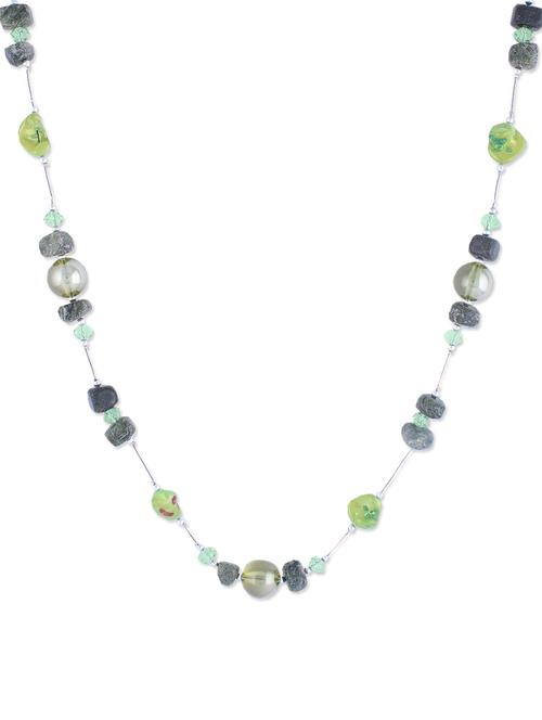 GREEN BEADED NECKLACE - 892757 - Very Small Image - 1