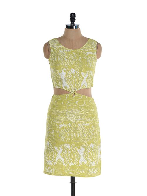 snake print lime green dress - 894316 - Very Small Image - 1