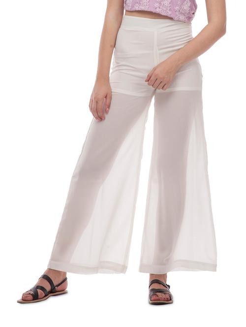 white palazzo pants - 894333 - Very Small Image - 1