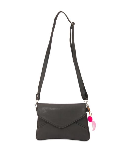 black rectangular cut sling satchel - 897243 - Very Small Image - 1