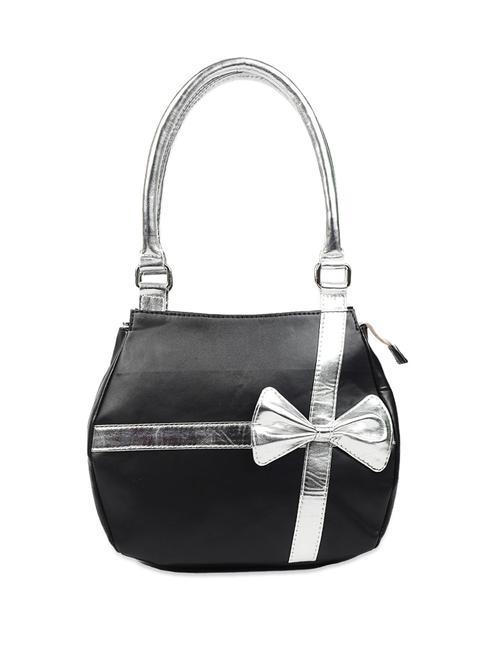 black leatherette handbag - 899210 - Very Small Image - 1