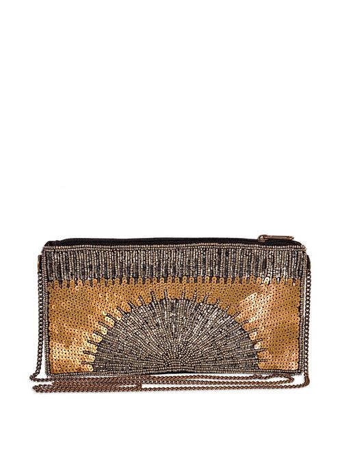Metallic Sequined Clutch - 899382 - Very Small Image - 1