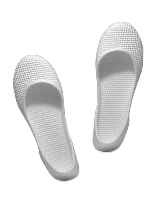 white round tip rubber ballerinas - 902891 - Very Small Image - 1