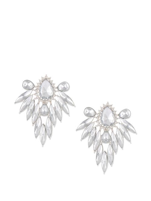 crystal studded earrings - 904396 - Very Small Image - 1