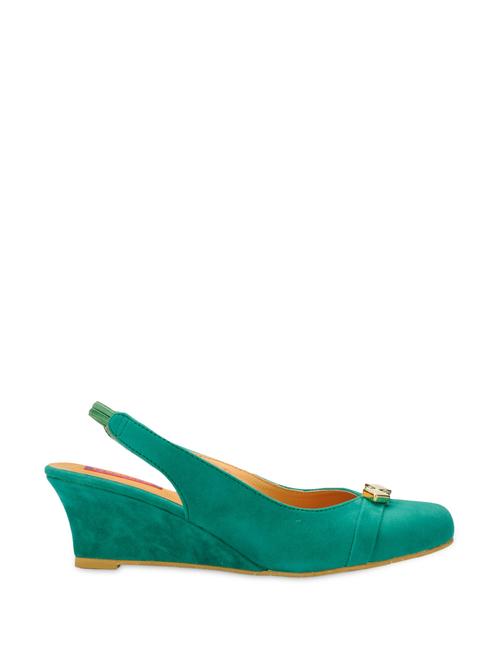 Sea green wedge sandals - 905807 - Very Small Image - 1