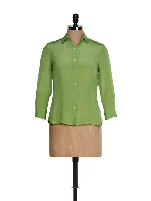 light green and blue shirt - 907214 - Very Small Image - 1