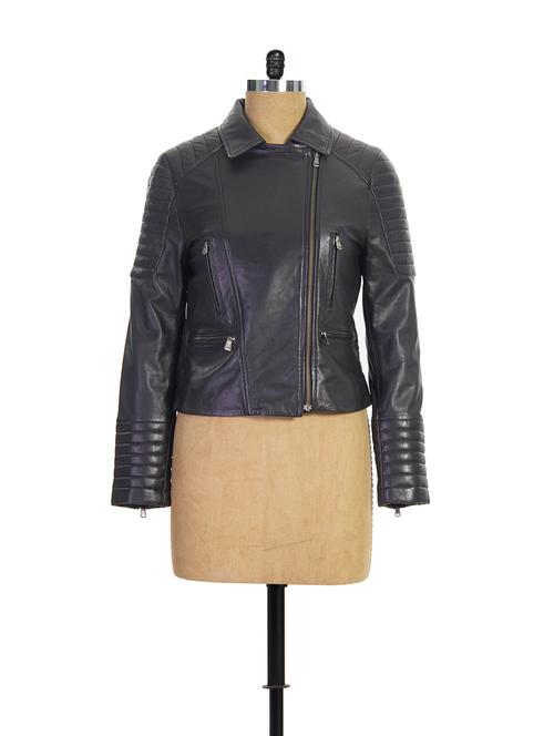black leather jacket - 907627 - Very Small Image - 1