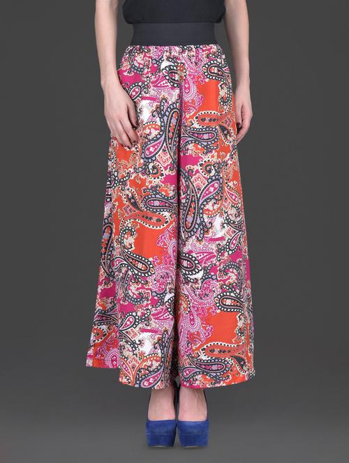 ethnic paisley print palazzos - 908604 - Very Small Image - 1