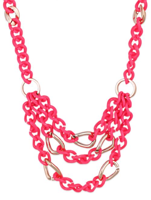 multicolor metal necklace - 912850 - Very Small Image - 1
