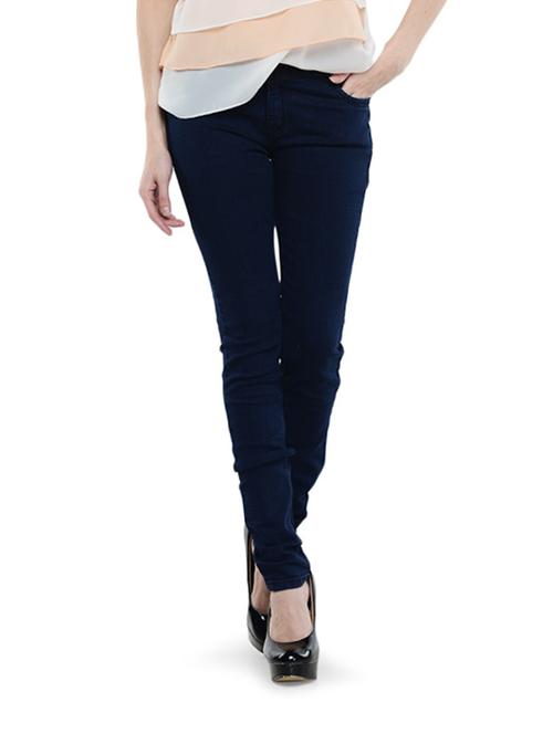 Strechable Regular Navy Blue Jeans - 914347 - Very Small Image - 1