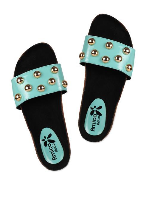 mod gold studded flats - 914795 - Very Small Image - 1