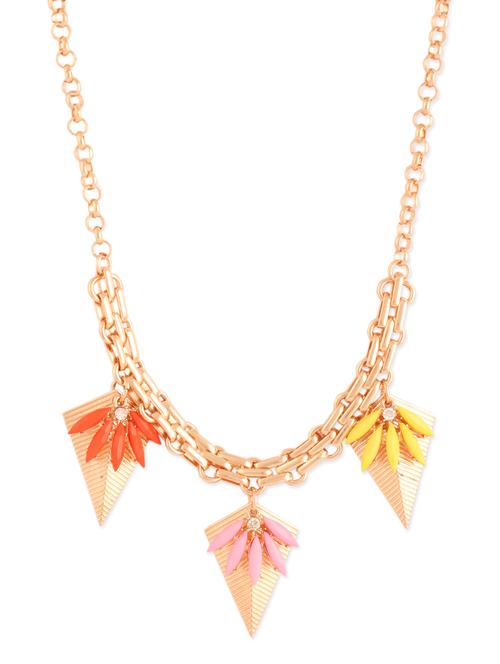 Statement Necklace In Gold Just For You - 915590 - Very Small Image - 1