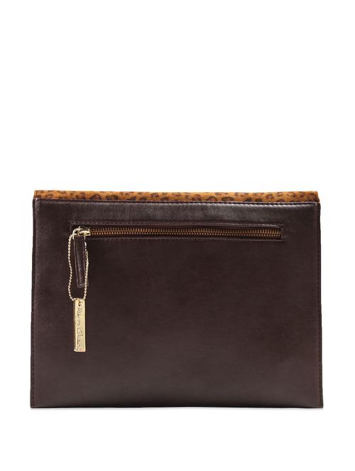 brown animal print clutch bag - 915690 - Very Small Image - 1