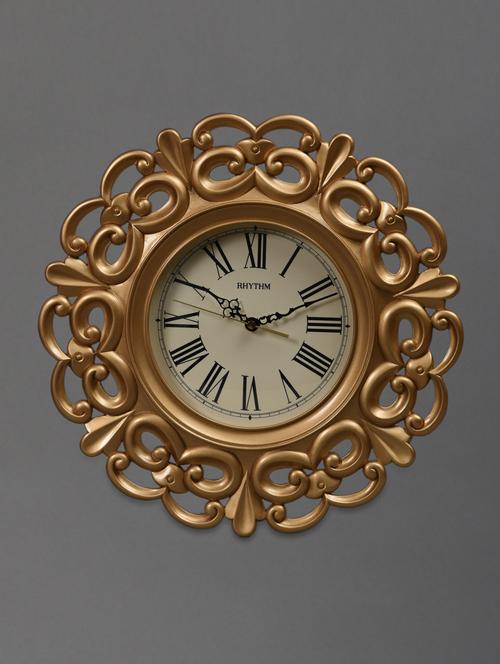 gold baroque style frame wall clock - 915929 - Very Small Image - 1