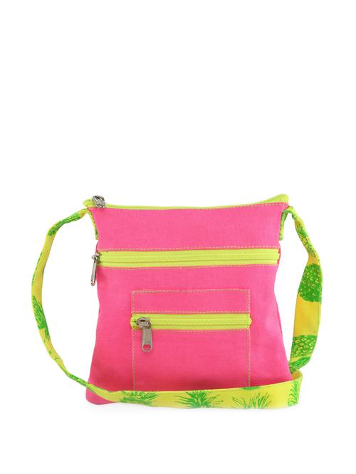 neon cotton sling bag - 920416 - Very Small Image - 1