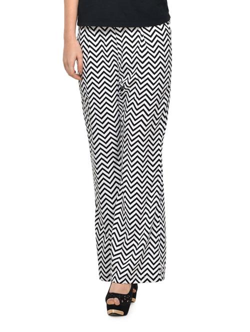 monochrome chevron stripe palazzos - 920498 - Very Small Image - 1