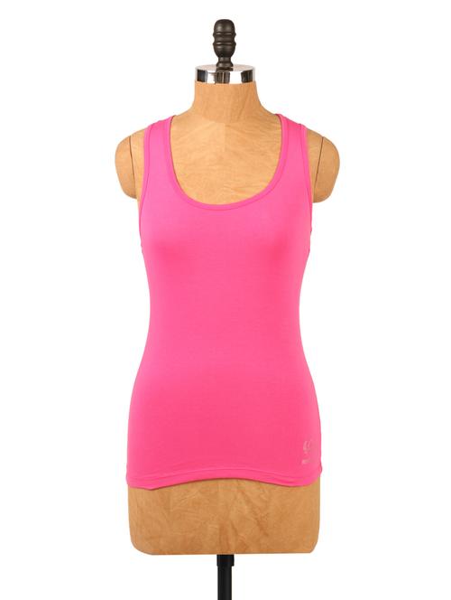 pink racer back tee - 920706 - Very Small Image - 1