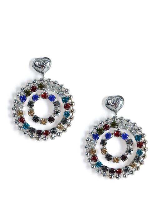 circular dangler earrings - 9209 - Very Small Image - 1