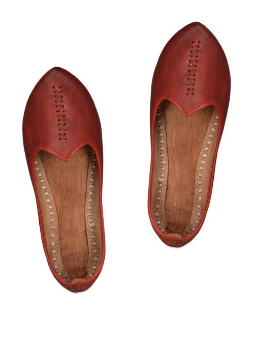 Traditional Reddish Brown Jootis - 922938 - Very Small Image - 1